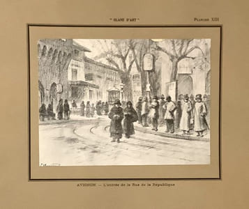 Glane d'Art. Album avec texte. Digne - Avignon.