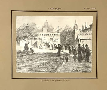 Glane d'Art. Album avec texte. Digne - Avignon.