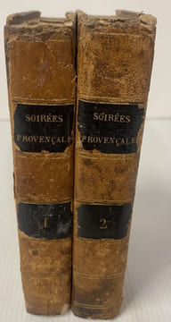 Les soirées provençales, ou lettres de M. L.P. Bérenger. Troisième édition, revue et augmentée.. BERENGER (L.-P.).