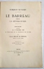 Le Barreau pendant la Révolution. Discours.. DELOM DE MEZERAC (J.).