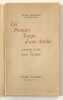 Les premiers temps d'une amitié. André Gide et Paul Valéry.. VALERY] - MONDOR (Henri).