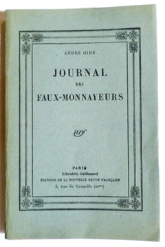 Journal des faux-monnayeurs.. GIDE Journal des faux-monnayeurs. (André).