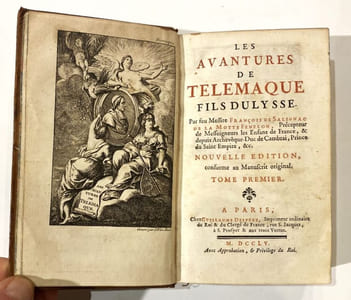 Les aventures de Télémaque , fils d'Ulysse.