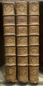 Dictionnaire de cas de conscience ou décisions des plus considérables difficultés touchant la morale & la discipline ecclésiastique: tirées de l'ecriture des consuls des pères, des decretales des papes et des plus célèbres théologiens et canonistes.