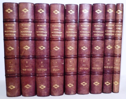 Biographie universelle ou dictionnaire historique des hommes qui se sont fait un nom par leur genie, leurs talents, leurs vertus, leurs erreurs ou ...