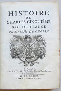 Histoire de Charles cinquième, Roi de France.