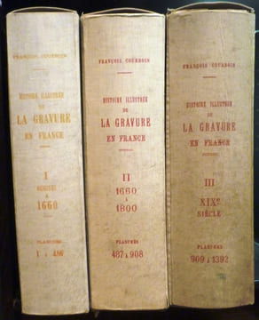 Histoire illustrée de la gravure en France.. COURBOIN (François).