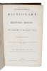 Ornithological Dictionary of British Birds. Sec.ed. with a Plan of Study...by James Rennie.. "MONTAGU, G.