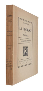 La Duchesse de Padoue. Traduction de Cêcil George-Baziole. Eaux-fortes de Charles Martin. (Paris), Edition de la Banderole, 1926.. "WILDE, OSCAR - ...