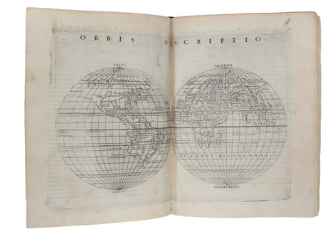 La Geografia di Claudio Tolomeo Alessandrino, Già tradotte di greco in italiano da M. Giero. Ruscelli: & hora in questo nuoua editione da M. Gio. ...