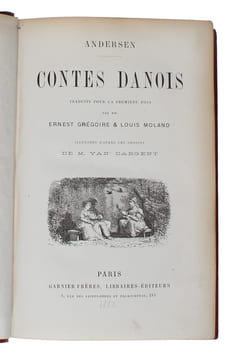 Contes Danois. + Nouveau Contes Danois. Traduits pour la premiere fois par MM. Ernest Grégoire & Louis Moland. Illustrés d'apres les dessins de M. ...