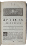 Optice: sive de Reflexionibus, Refractionibus, Inflexionibus & Coloribus Lucis, Libri tres. Latine reddidit Samuel Clarke, S.T.P. Editio Secunda, ...