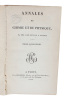 Mémoire présenté á l'Académie royale des Sciences, le 2 octobre 1820, où se trouve compris le résumé de ce qui avait été lu á la même Académie les 18 ...