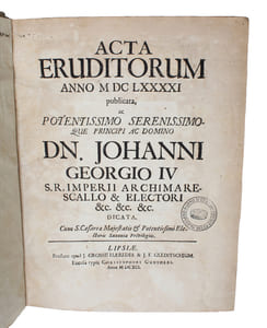 1. De Linea in quam Flexile se pondere proprio curvat, ejeuque usu insignia adinveniendi quotcunque medias proportionales & Logarithmos. - 2. De Solutionibus Problematis Catenarii vel Funicularis in Actis A. 1691, aliisque a Dn. I.B. propositis. (1-2:...