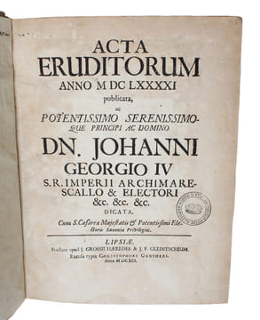 1. De Linea in quam Flexile se pondere proprio curvat, ejeuque usu insignia adinveniendi quotcunque medias proportionales & Logarithmos. - 2. De ...