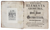 Euclidis Elementa Geometriæ, Det er, Første Grund Til Geometrien, I det Danske Sprog oversat af Ernst Gotlieb Ziegenbalg.. "EUCLID (EUKLID) OF ...