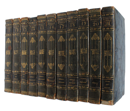Oeuvres complétes de Buffon mises en Ordre et précédées d'une notice historiques par M.A. Richard suivies de deux Volumes sur les Progrès des Sciences ...