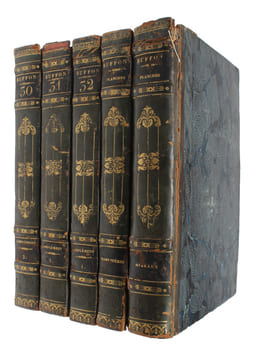 Oeuvres complétes de Buffon mises en Ordre et précédées d'une notice historiques par M.A. Richard suivies de deux Volumes sur les Progrès des Sciences ...