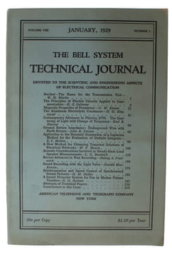 Decibel - The Name for the Transmission Unit. - [COINING THE WORD ""DECIBEL""]. "MARTIN, W. H.