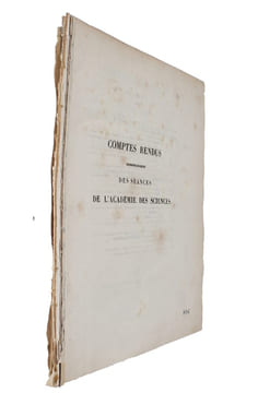 Fixation des images qui se forment au foyer d'une chambre obscure. (Seance du Lundi 7 Janvier 1839). (+) Le Daguerréotype. (Seance du Lundi 19 Aout ...