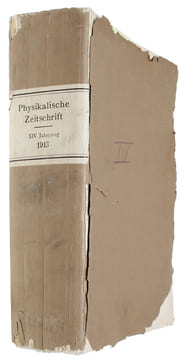 Zum gegenwärtigen Stande des Gravitationsproblems.. "EINSTEIN, A.