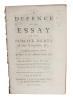 A Defence of an Essay on the Publick Debts of this Kingdom, &c. In Answer to a Pamphlet, entitled A State of the National Debt, &c. - [THE NATIONAL ...