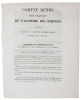 Le Daguerréotype. (Seance du Lundi 19 Aout 1839). (+ Daguerre:) Des procédés photogéniques comme moyens de gravure - Lettre de M. Daguerre à M. Arago. ...