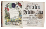 Der monatlich=herausgegebener Insecten=Belustigung. 4 Bde. (Without the ""Beiträge"" by Kleemann later issued).. "ROESEL (RÖSEL) VON ROSENHOFF, AUGUST ...