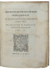 De Sympathia et Antipathia rerum. Liber unus. De Contagione et Contagionis Morbis et Curatione. Libri III. - [FOUNDING MODERN EPIDEMIOLOGY]. ...