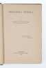 Principia Ethica. - [FOUNDING ANALYTIC PHILOSOPHY - INTRODUCING THE NATURALISTIC FALLACY]. "MOORE, GEORGE EDWARD.