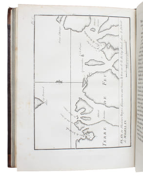 Voyage autour du Monde, par la Frégate du Roi La Boudeuse et la Flûte L'Étoile" en 1766, 1767, 1768 & 1769.. (BOUGAINVILLE, LOUIS ANTOINE de).