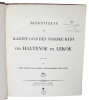 Beskrivelse til Kartet over den Norske Kyst. Hefte 1-15 (incl. 11:a,b,c 12: a,b 13: a,b" 14: a,b). Ialt 20 titler.. NORGES GEOGRAPHISKE OPMAALING -