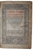 Samlingsbind med alle Henrik Smiths lægebøger i 1557 udgaverne, alle trykt af Hans Vingaard.: 1. Tredie Urtegaard, ordelige oc flitelige tilhobe ...