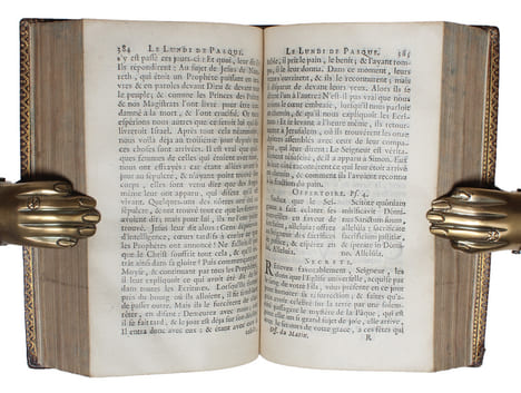 Livre D'Eglise Latin-Francois, suivant le Breviaire et le Nouveau Missel de Paris, contenant l'Office du Matin pour les Dimanches & les Fetes de ...