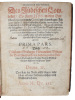 Secundae Editionis des Jüdtschen Lowbokes/ So Anno 1590. in dem Denschen Repugeret unde Correct uth Kopenhagen: Folgende Anno 93. in den Holsteinische ...