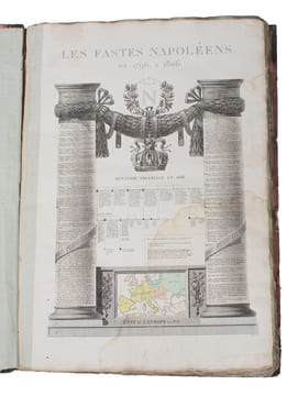 Atlas historique, généalogique, chronologique, et géographique. Par A. Le Sage. Se trouve chez M. de Sourdon, rue de la Jussienne, no 15.. ATLAS - LE ...