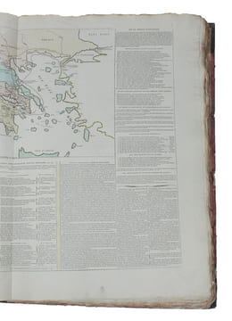Atlas historique, généalogique, chronologique, et géographique. Par A. Le Sage. Se trouve chez M. de Sourdon, rue de la Jussienne, no 15.. ATLAS - LE ...