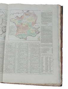 Atlas historique, généalogique, chronologique, et géographique. Par A. Le Sage. Se trouve chez M. de Sourdon, rue de la Jussienne, no 15.
