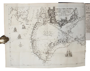 Description et Histoire Naturelle du Groenland. Traduit en Francois par Mr. D.R.D.P. (Des Roches de Parthenay).