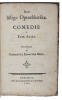 Den listige Optrækkerske. Comedie i fem Acter. . BIEHL, CHARLOTTA DOROTHEA.