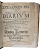 Skedarion Privatum... Diarium Polemicum metricum latino-Danicum Obsidionis Havniensis... ab octavo die Mensis Aug: Anni 1658. ad primum diem Mensis ...