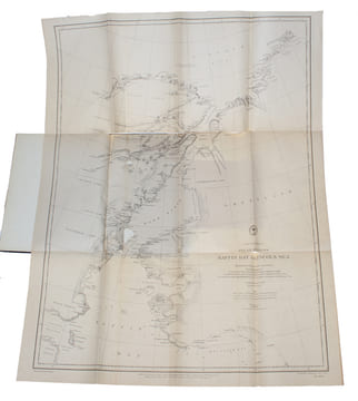 The Geographical Work of the Greely Expedition [Greely] (+) The Configuration of Grinnell Land and Ellesmere Land [Boas] (+) [Large folded map:] North ...