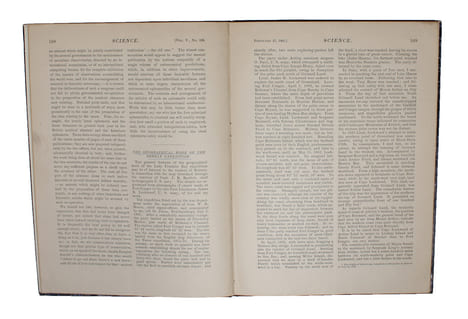 The Geographical Work of the Greely Expedition [Greely] (+) The Configuration of Grinnell Land and Ellesmere Land [Boas] (+) [Large folded map:] North ...