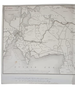 Algemeene Kaart van het Groot Amsterdamsch Kanaal door Noord Holland, voor de Koopvaardijvaartr en s'Konings Marine ondernomen in 1819 en voltooid in 1825. Graveerd naar eene Kaart daar toe med goedvinden van Z.M. den Koning verstecht, door... J. Bla...