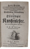 Herrn Bertin's Vollständige Abhandlung der Osteologie oder Knochenlehre aus dem Französischen übersezt. 2 vols (of 4).. "PFLUG, J.P.G. (+) (EXUPERE ...