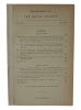 Co-relations and their measurement, chiefly from anthropometric data. - [THE INVENTION OF THE STATISTICAL CONCEPT OF CORRELATION]. "GALTON, FRANCIS.