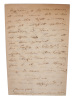 Egenhændigt brev til ""Hr. Boghandler Michaelsen"" signeret ""Otto Borchsenius"". . "BORCHSENIUS, OTTO. 