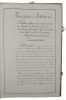 Théoreme d'Artillerie démontré 1765 (+) Traité des Petites Ombres. . MILITARY MANUSCRIPT