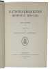 Nationalbankens Historie 1818 - 1878 & 1878 - 1908. 2 vols.. RUBOW, AXEL.