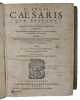 C. Iulii Caesaris Quae Exstant ex nupera Viri docti accuratissima recognitione.. CAESAR, GAIUS IULIUS [JULIUS].